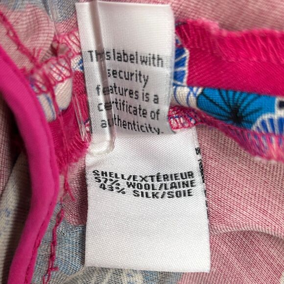 Diane von Furstenberg DVF Topanga Pink Floral Jacquard Fit & Flare Dress Women 2 - Picture 11 of 13